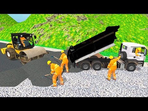 City Road Builder Metro Bus - Construction Simulator - Android GamePlay