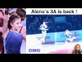Alena Kostornaia TRIPLE AXEL (3A) is back ! she stays with Team Tutberidze
