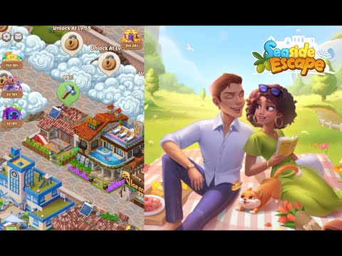 Seaside Escape | Level 53-54 Part 59 🏖🏝