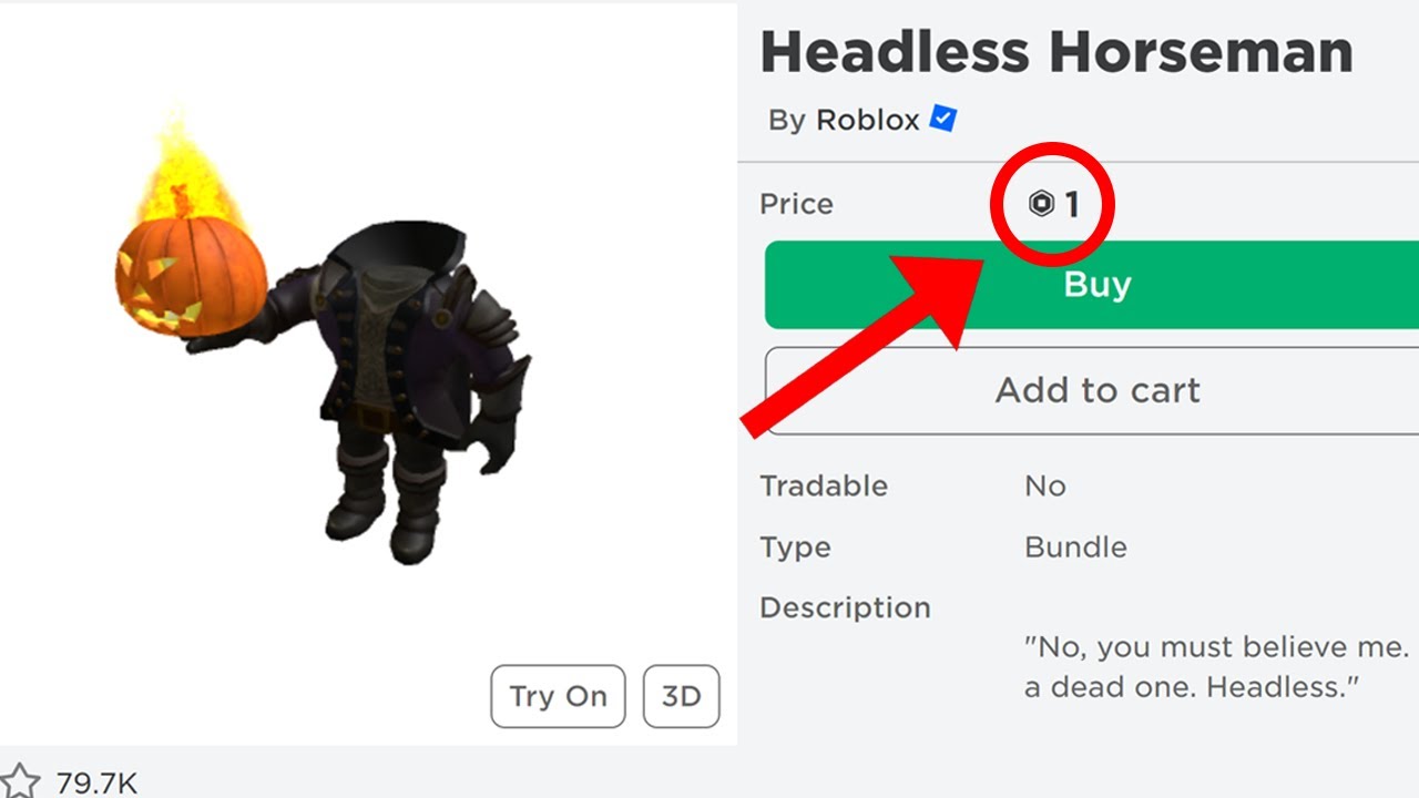 😱HOW TO GET ROBLOX HEADLESS FOR SUPER CHEAP!😱 *ROBLOX CHEAP