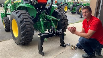 How To Install & Use A Quick Hitch. The Worksaver Quick Hitch Is A John Deere iMatch Alternative.