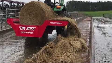 Feeder Leader FeedLot round bale feeder Price Bros Equipment