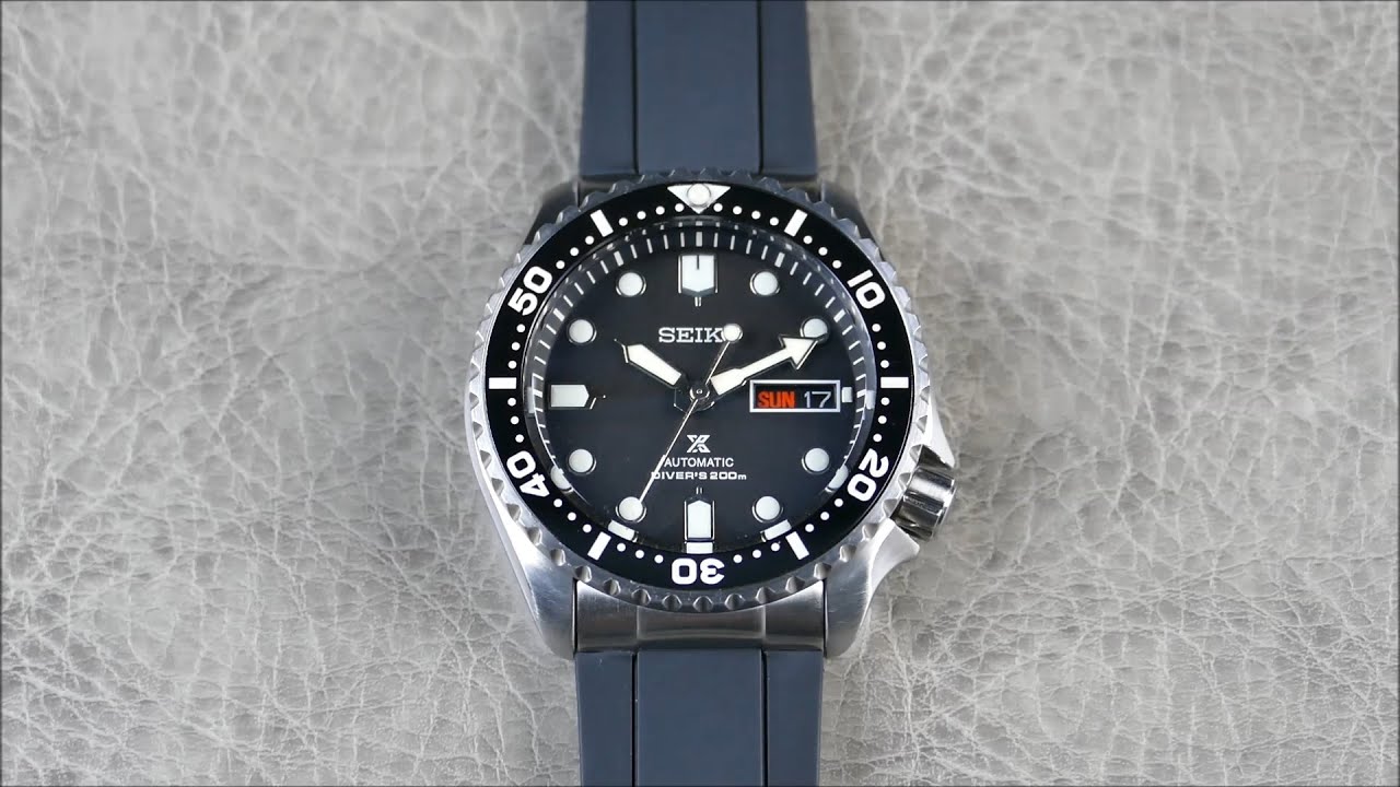On the Wrist, from off the Cuff: Clockwork Republic – End Link Rubber  Strap, Seiko SKX & 5KX Ready! - YouTube