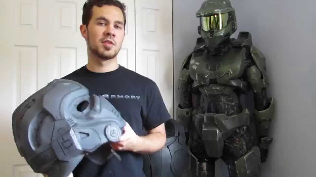 Clayton Carmine Helmet Replica Kickstarter - YouTube