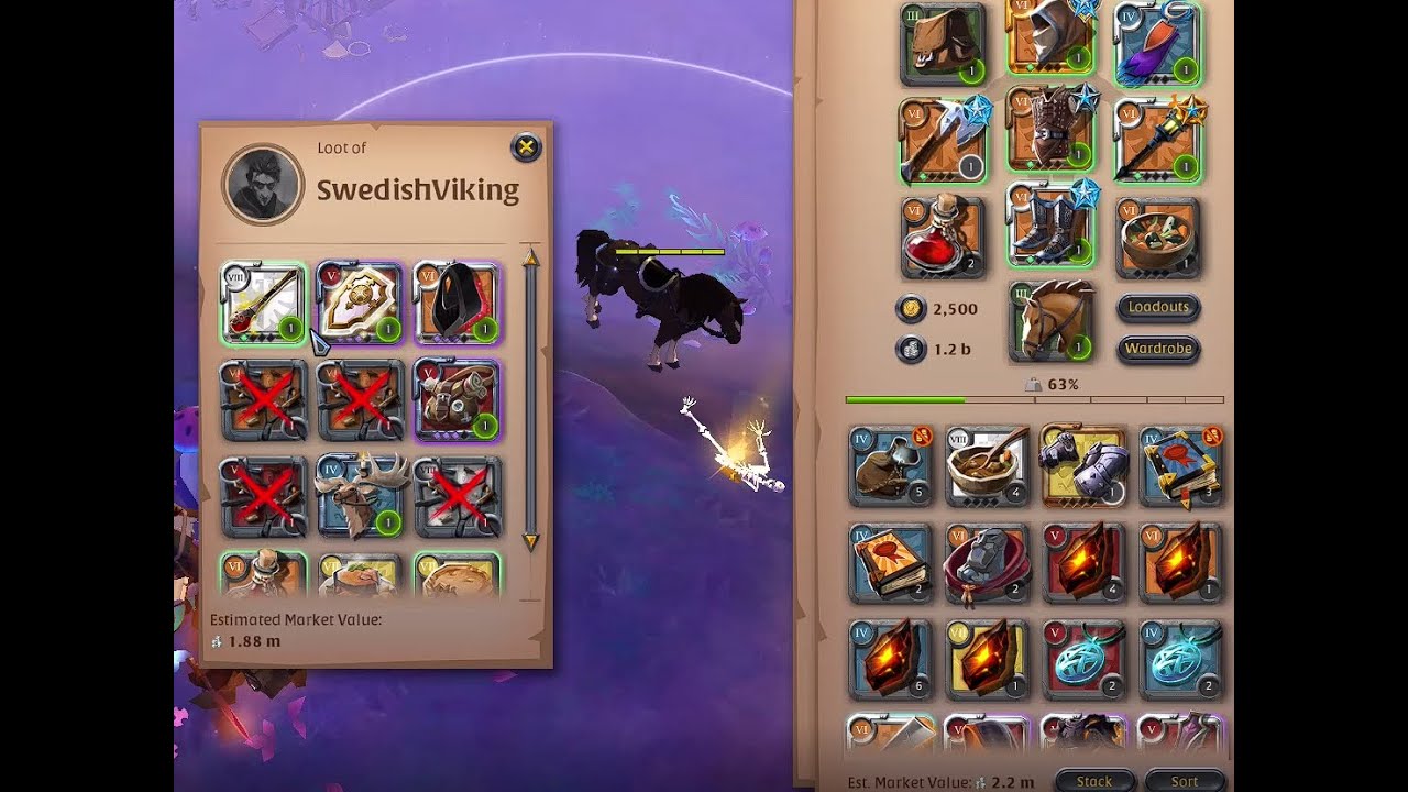 Stumbled Upon this Lootgasm...Knightfall Day is SO HYPE!!! | Albion 