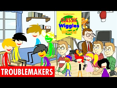 Classic WigglesWorld: All the Troublemakers Hang Out Together | Vyond Throwbacks