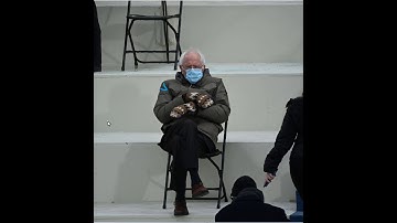 Bernie Sanders Mittens (Jesus Christ