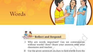 Class9 English poem 7 Words Detailed Explanation with meanings in hindi
