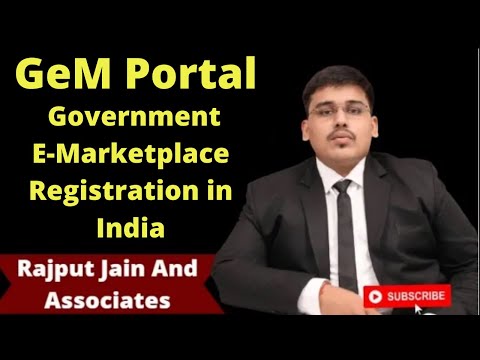 GeM Registration for Seller | Government E-Marketplace Registration | What is GeM Portal in India? |