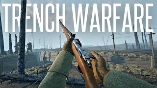 TERRIFYING WW1 TRENCH WARFARE! - Beyond The Wire Gameplay screenshot 2