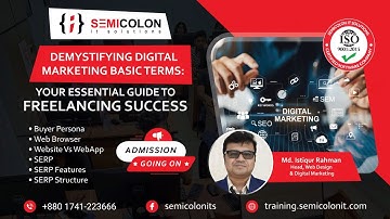 Freelancing With Digital Marketing | Batch 20 Class 04 | 20.08.2023 | Computer Training by Semicolon