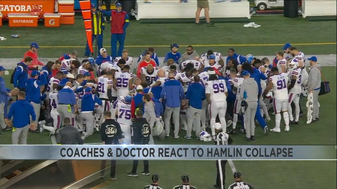 'Freak accident': Doctor explains Damar Hamlin collapse, coaches reflect on safety