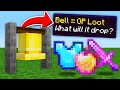 Minecraft, But Ringing Bells Drops OP Loot...