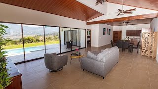 Take a Tour of a Brand New Modern Home with Valley Views Near the Nauyaca Waterfall (SOLD)