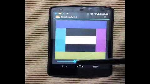 Android Mini Project1 - ModerArtUI