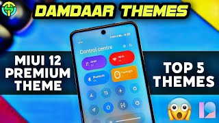 Top 5 miui 12 premium themes | Best miui 12 themes | miui 12 iphone theme | 2021 | Tech star screenshot 2