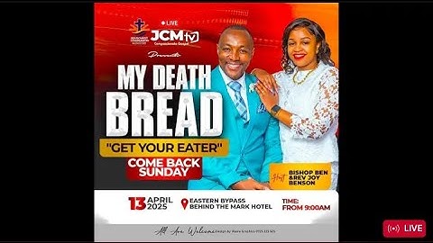 JCM HEALING SUNDAY || THEME: BROKEN FOR STRENGTH - MAIN SERVICE