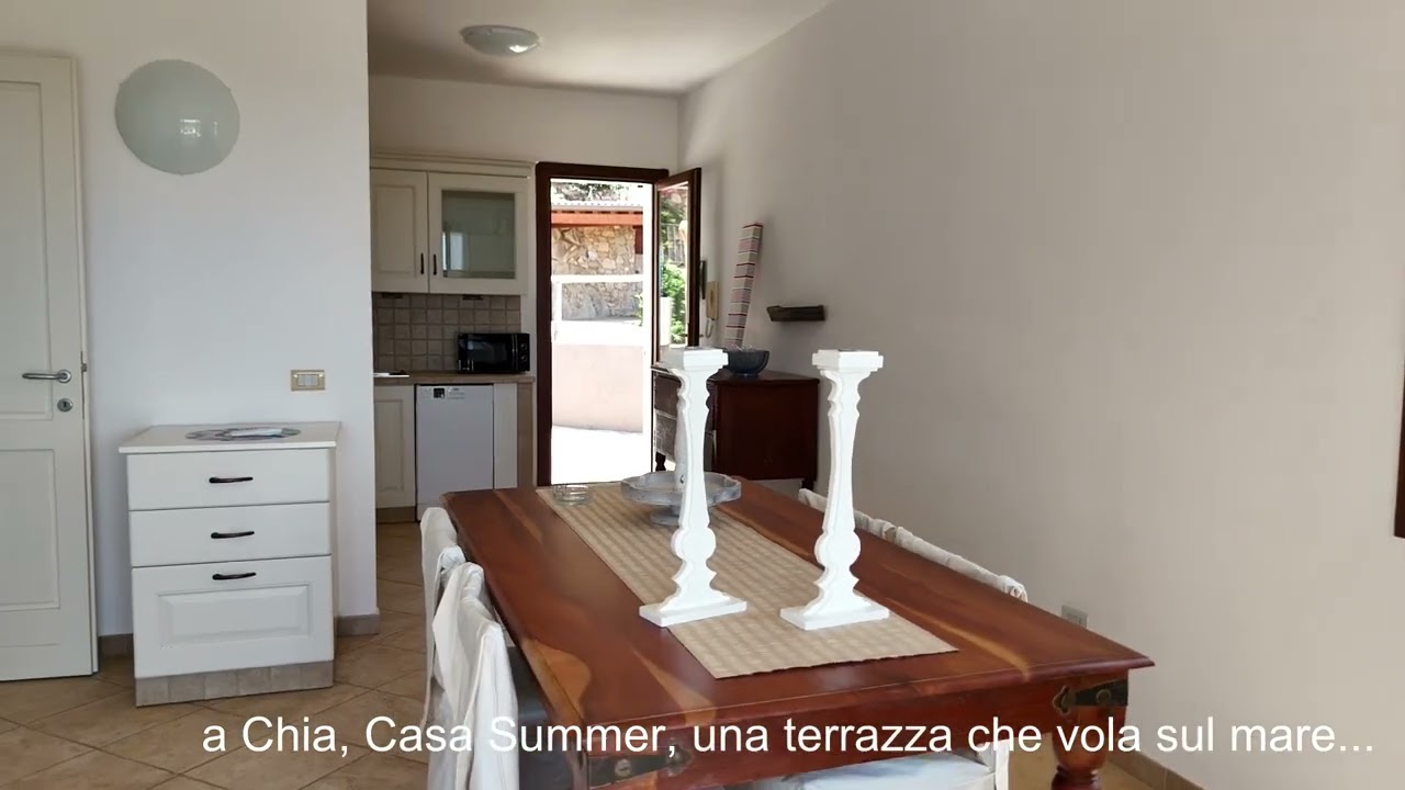 Casa Summer, una casa a Chia,  una terrazza che vola sul mare...