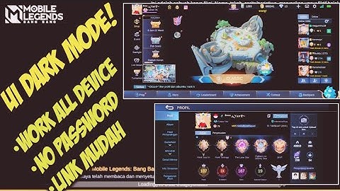 Latest! Background Optimizer, Dark Ui & Stable Fps | Atasi Lag Mobile Legends