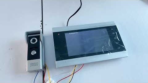 Tuya smart video intercom