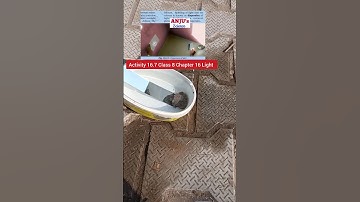 Dispersion of light || Activity 16.7 Class 8 Chapter 16 Light #shorts #anjus_science