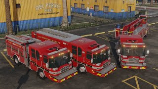 2022 Generic Fire Truck Pack Showcase | RedSaint Modifications LLC