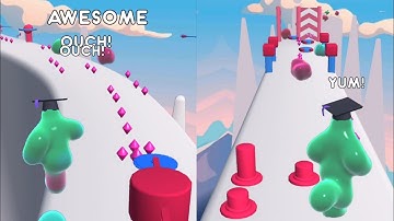 Blob Runner 3D - All Levels Mobile Gameplay Android,ios (Level 47-48)