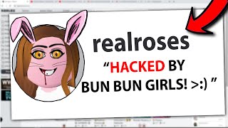 I'm getting HACKED By BUN BUN GIRLS?! Roblox