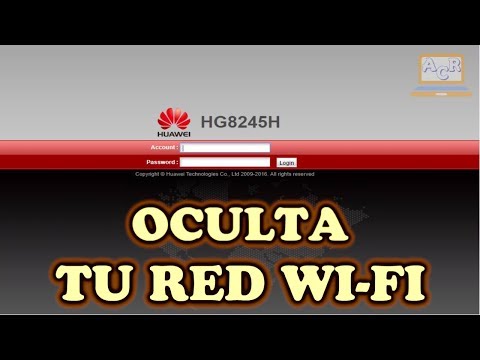Como Ocultar mi Red WIFI Router Huawei HG8245H, HG8045H, HS8245W, EG8145V5 NETLIFE