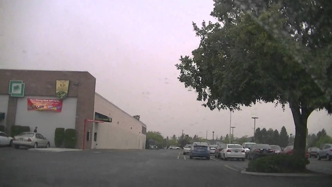 08/29/2015 Smoke from the Fires Near Coeur d Alene ID YouTube