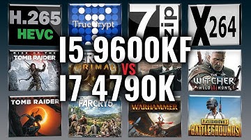 Intel i5 9600KF vs i7 4790K Benchmarks | Test Review | Comparison | Gaming | 13 Tests