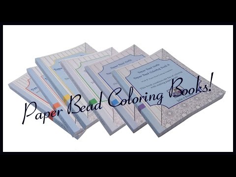 Paper Bead Coloring Books