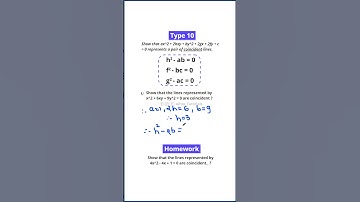 How to find " Lines are Coincident " in 10 seconds ?? #shorts #youtubeshorts #trending