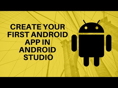 Android Hello World App - Android Studio tutorial for beginners