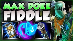 TILT THE ENEMY WITH THIS MAX POKE FIDDLESTICKS TOP BUILD! FIDDLESTICKS GAMEPLAY! - League of Legends