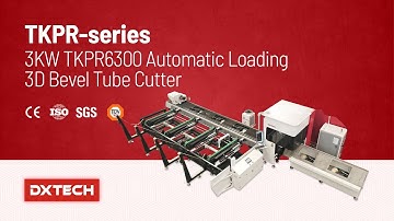 TK-Series 3KW Aluminum Alloy Automatic Loading and Unloading Tube Cutting Machine for Sale