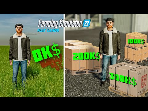 Видео: Выживаю ЕЩЕ НЕСКОЛЬКО ЛЕТ на плоской карте Farming Simulator 22