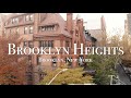 Ep 11 brooklyn heights  streets by air  4k drone new york city aerial  fall in ny autumn aerials