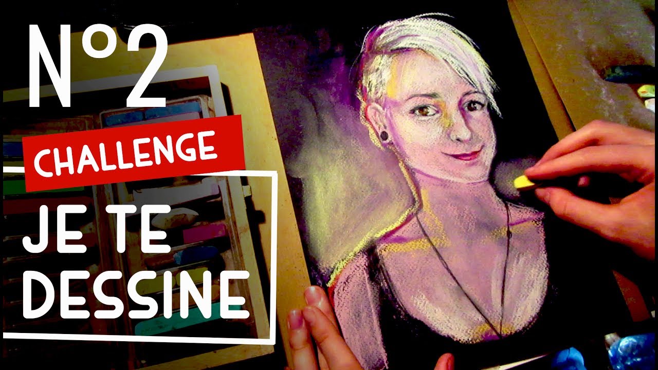 JE TE DESSINE ! ( résultat challenge 2000 abonnés ) #Poucesdor - YouTube