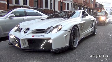 Arab FAB Design McLaren SLR Desire - Driving Scenes and Details in the City