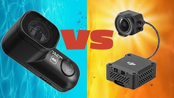 DJI O3 VS RUNCAM THUMB PRO 4K