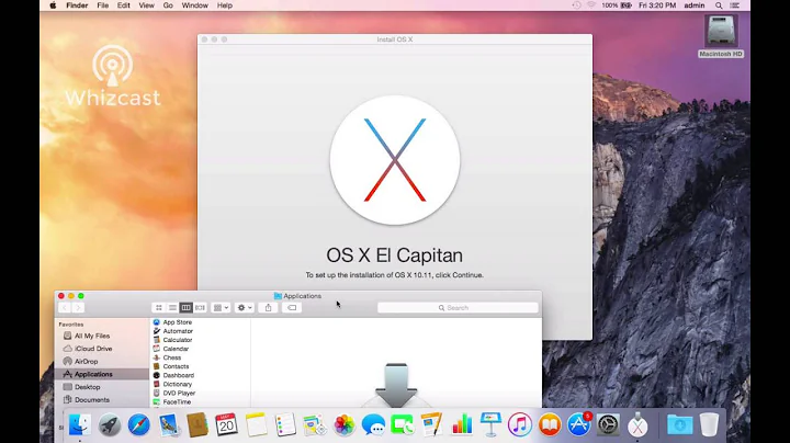 Upgrade to El Capitan Mac OS 10.11