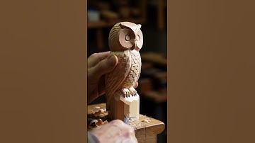 From a Block of Wood to a Tiny Owl 黎