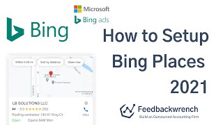 Bing Local SEO 2021  How to setup BING PLACES for your small business