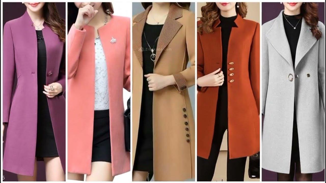 New stylish winter coat & jecket designs for girls.2023, Miss world 🌍 Fashion forever YouTube