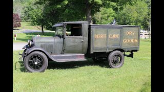 A 95-Year-Old 1928 Ford Model AA Peddler Truck Still On The Job