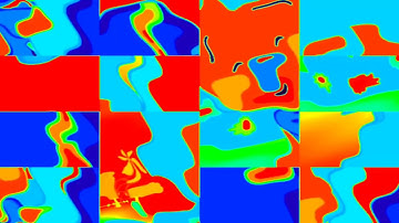 Hickory Dickory Dock Visual Mirror Color Inversion Dimensional Mirrors