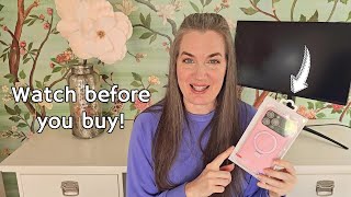 Pink Magnetic Ostand iPhone Case for iPhone 15 Pro Max by Mepuson, Demo & Review