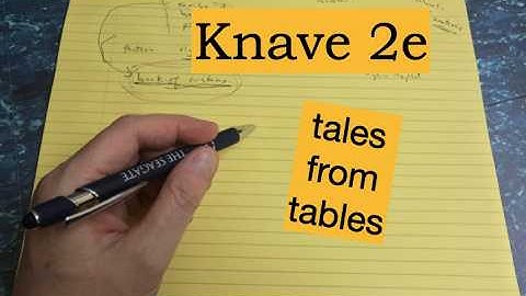 Knave 2e Tales from Tables [quick demo]