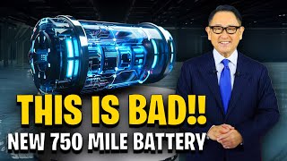 Toyota's INSANE New 750 Mile Battery SHOCKS The Entire Industry!